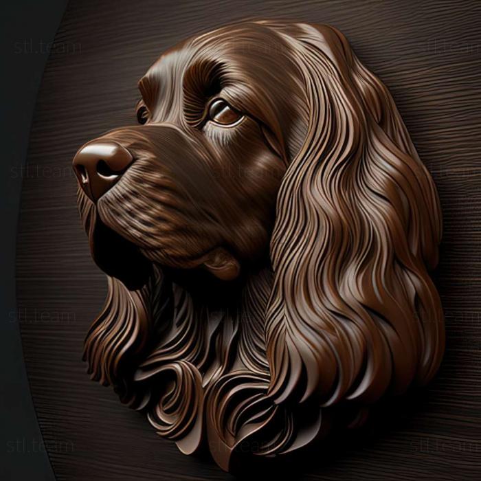 Animals Sussex Spaniel dog